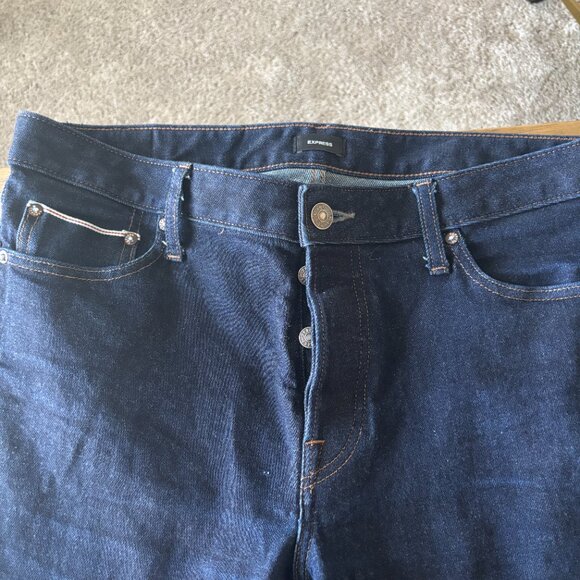 Express Raw Selvedge Jean, slim fit, 34x30 - Picture 2 of 3